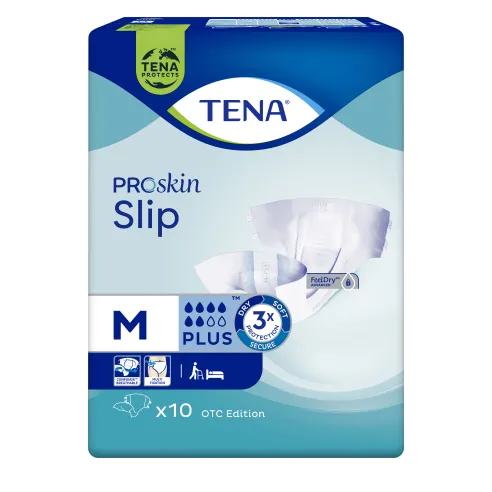 TENA Slip ProSkin Plus Taglia M Pannolone a Mutandina per Incontinenza