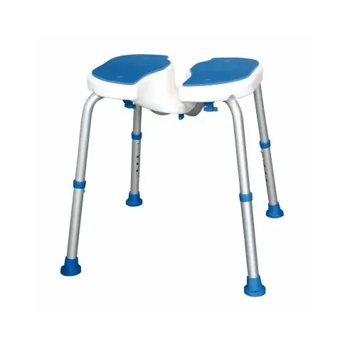 Sgabello per Doccia Regolabile Seduta Ergonomica  - Portata 120 kg