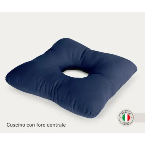 Cuscino Antidecubito con foro centrale Qualità Made in Italy